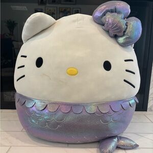 Hello Kitty Mermaid Squishmellow - used with a spot